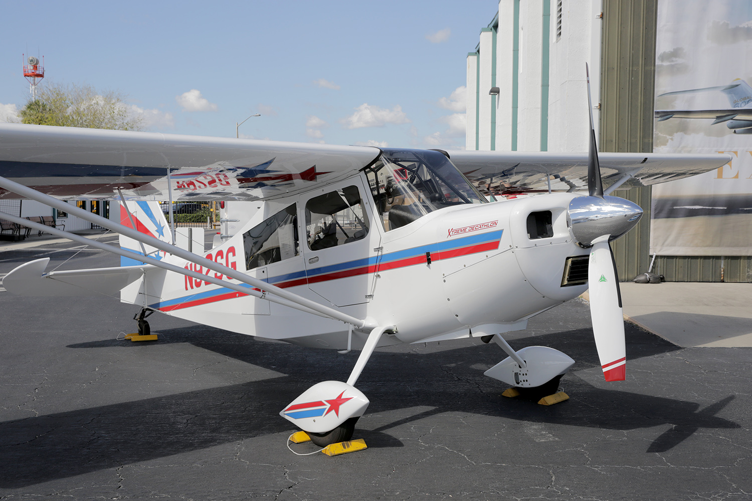 American Champion Xtreme Decathlon exhibited by American Champion Aircraft Corp.