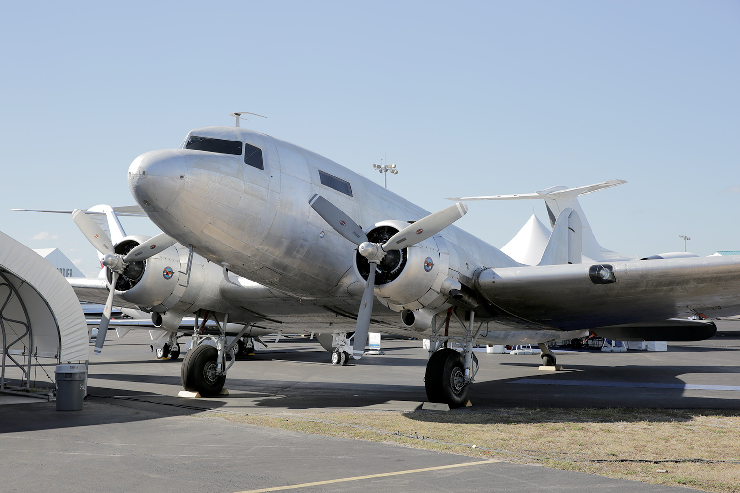 McDonnel Douglas DC-3 exhibited by Jack Prewitt & Associates