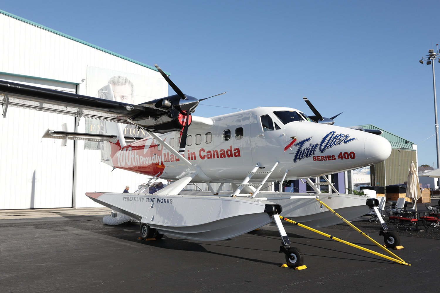 Viking Twin Otter 400 exhibited by Viking Air Limited