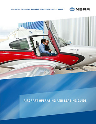 The NBAA Aircraft Operating and Leasing Guide cover