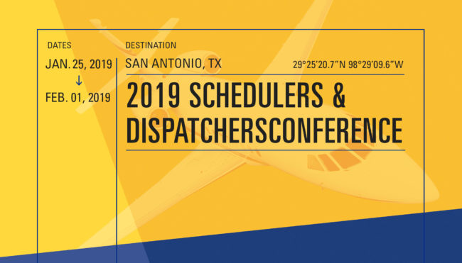 2019 Schedulers & Dispatchers Conference