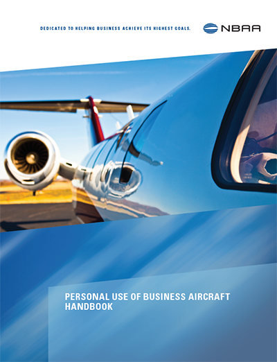 NBAA personal use of business aircraft handbook