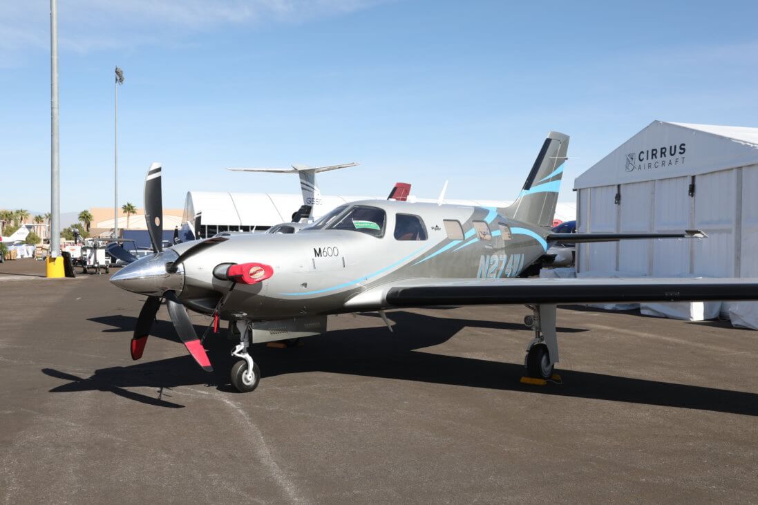 Piper M600 exhibited by Piper Aircraft, Inc.