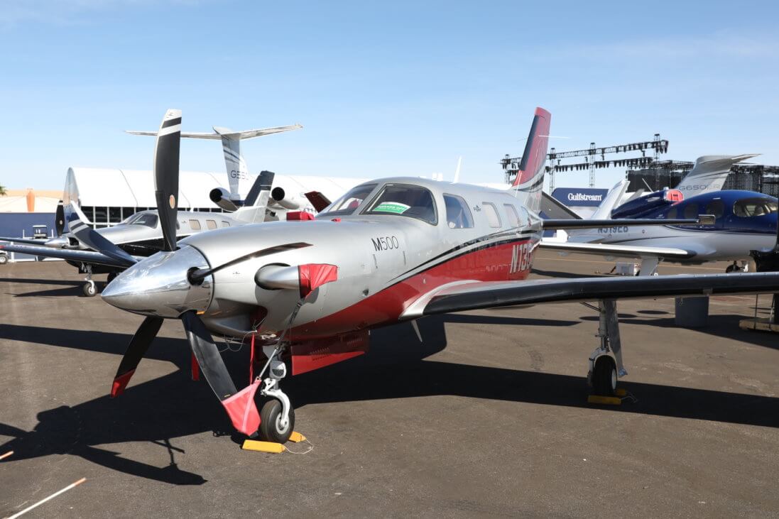 Piper M500 exhibited by Piper Aircraft, Inc.