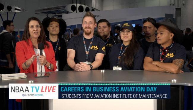 Maintenance Students Share Passion for Aviation