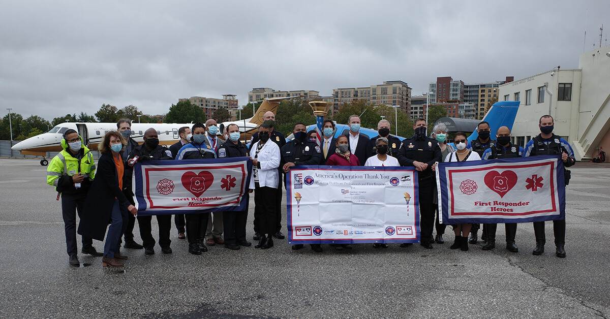 Operation Thank You: Relay in the Sky Concludes in Washington, DC