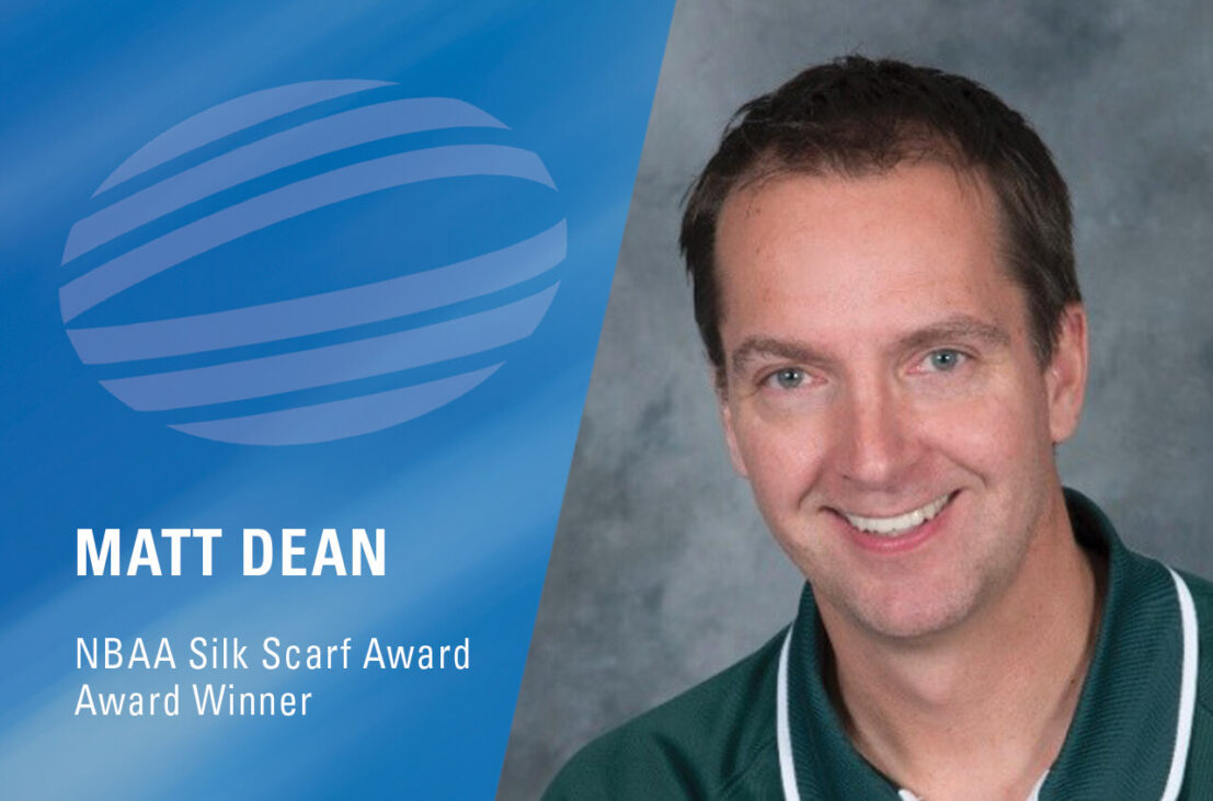 Matt Dean, NBAA Silk Scarf Award Winner