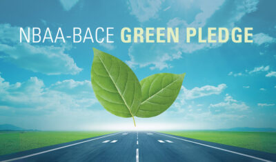  2021 NBAA-BACE Exhibitor Green Pledge