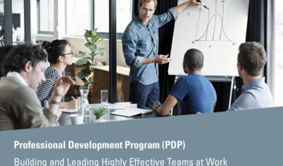 2021 PDP Course: Building and Leading Highly Effective Teams at Work