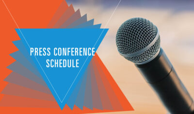  2021 NBAA-BACE Press Conference Schedule