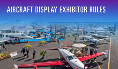 Aircraft Display Exhibitor Rules – 2022 NBAA-BACE