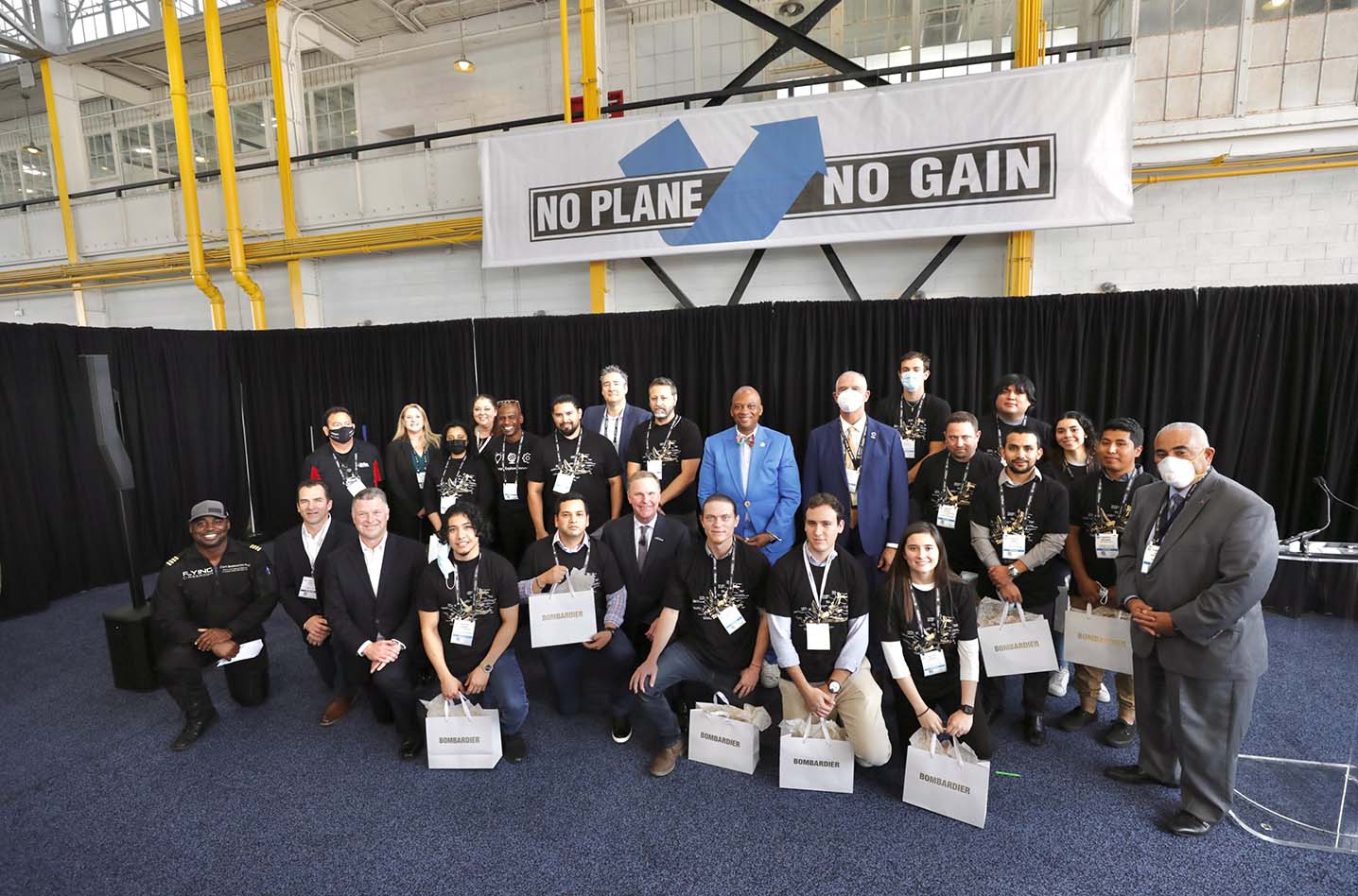 Flying Classroom Bombardier Academy Graduates