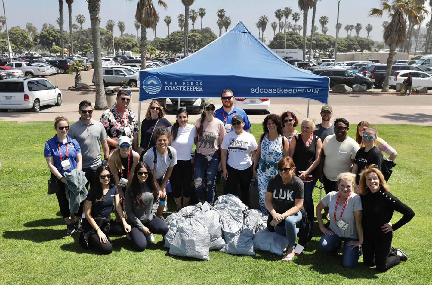 NBAA YoPro's 'Day of Service' beach cleanup