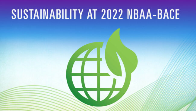  Sustainability at 2022 NBAA-BACE