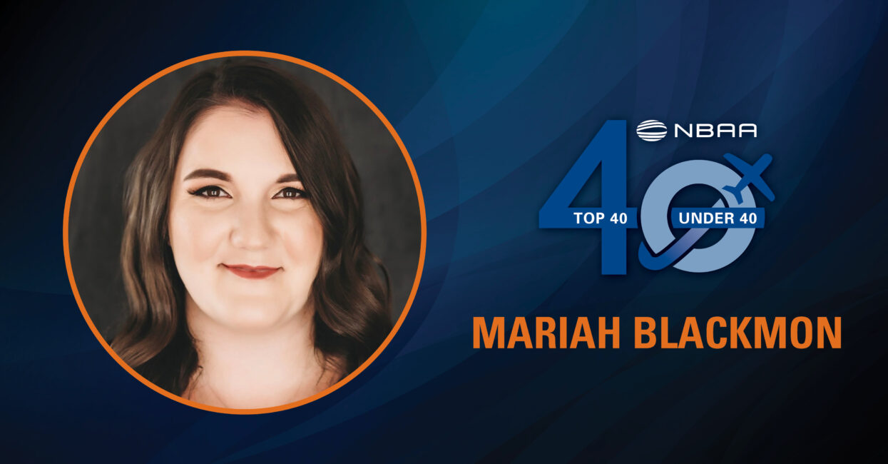Mariah Blackmon – 2022 Business Aviation Top 40 Under 40 Award Recipien
