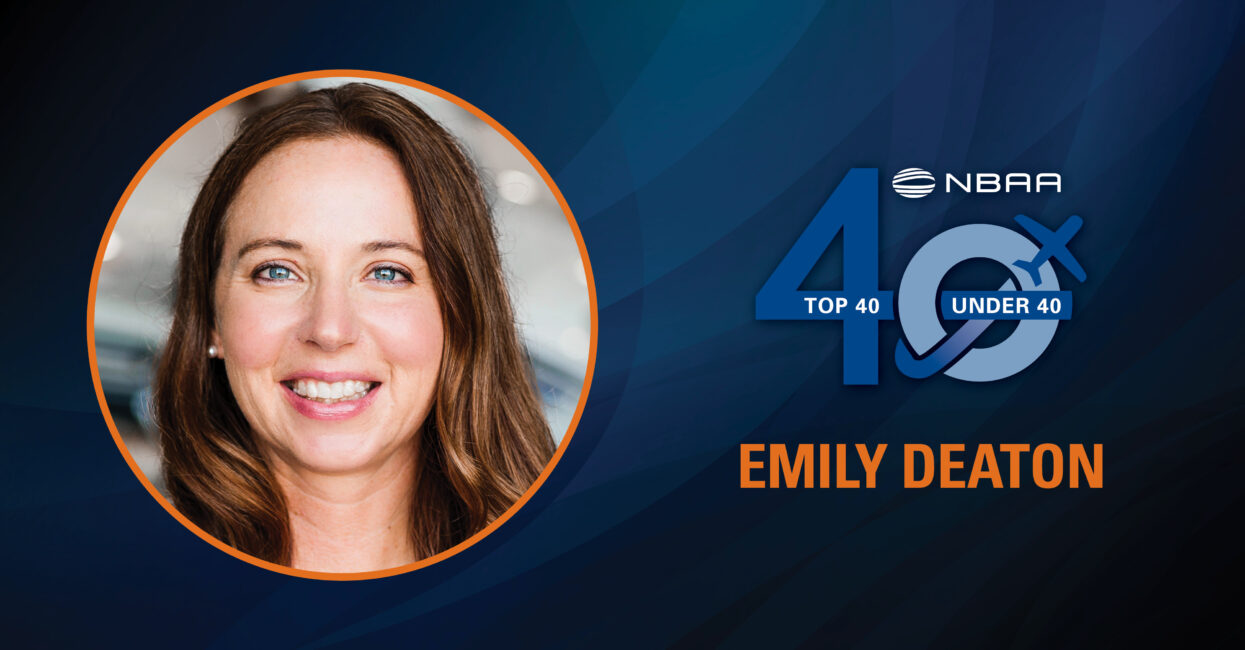 Emily Deaton – 2022 Business Aviation Top 40 Under 40 Award Recipient