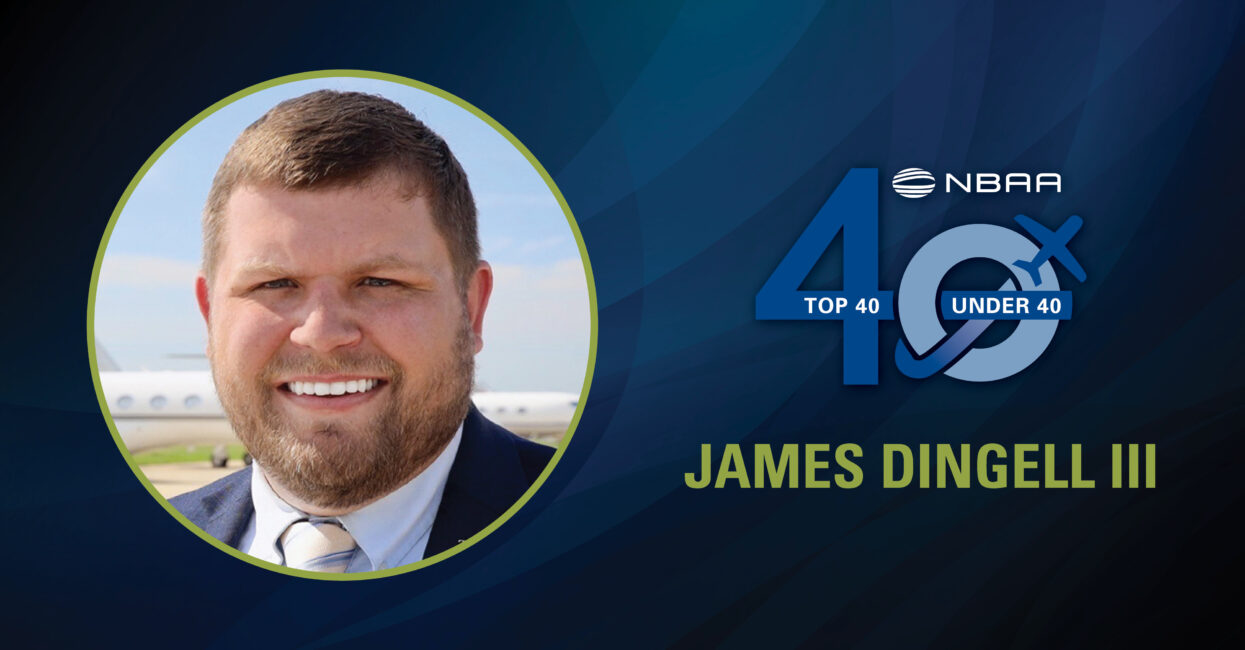 James Dingell – 2022 Business Aviation Top 40 Under 40 Award Recipient
