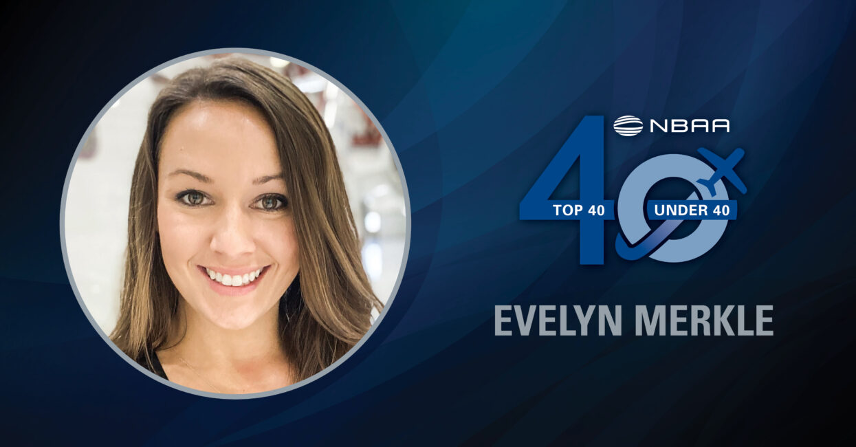 Evelyn Merkle – 2022 Business Aviation Top 40 Under 40 Award Recipient