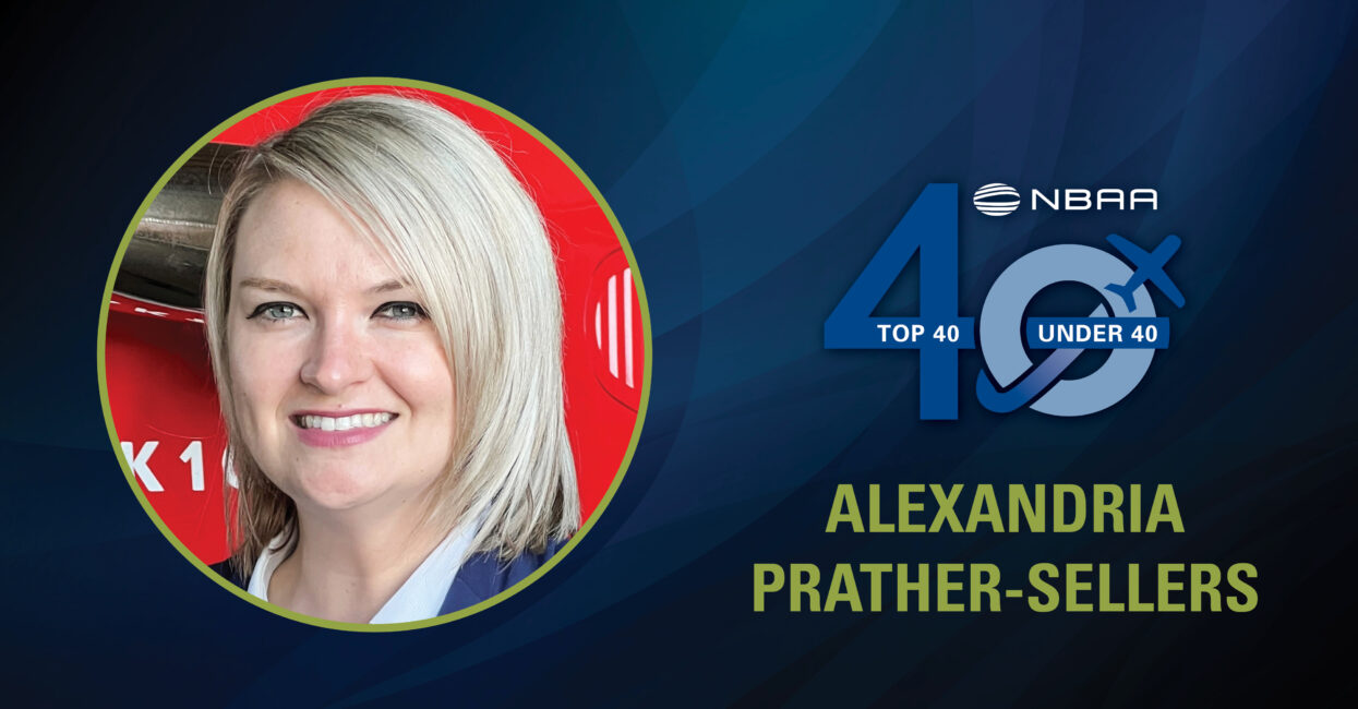 Alexandria Prather-Sellers – 2022 Business Aviation Top 40 Under 40 Award Recipient