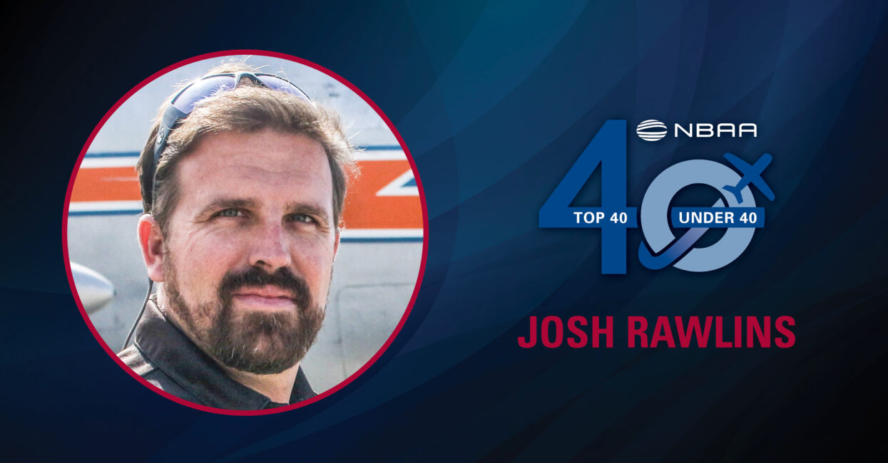 Josh Rawlins – 2022 Business Aviation Top 40 Under 40 Award Recipient
