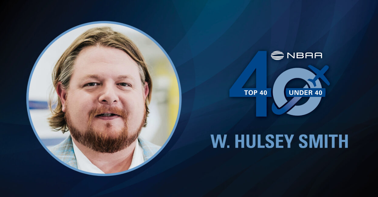 W. Hulsey Smith – 2022 Business Aviation Top 40 Under 40 Award Recipient