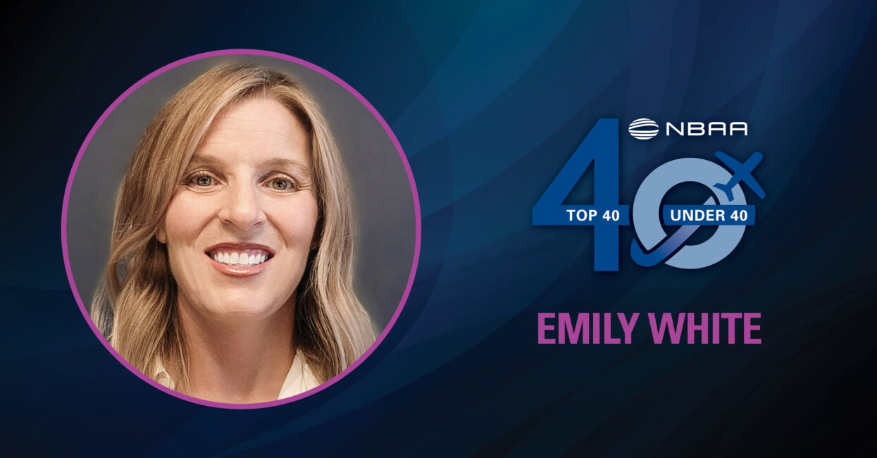 Emily White – 2022 Business Aviation Top 40 Under 40 Award Recipient