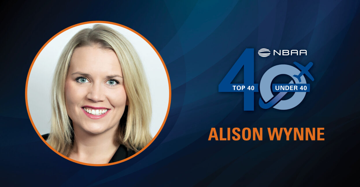 Alison Wynne – 2022 Business Aviation Top 40 Under 40 Award Recipient