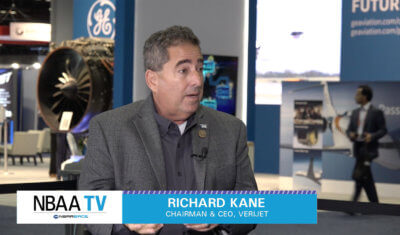 NBAA TV: Verijet’s Richard Kane Talks About Sustainability