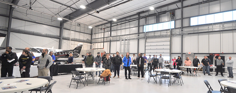 Corporate Aviation Day at North Star Aviation at Mankato Regional Airport in Minnesota
