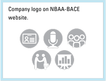 Company logo on NBAA-BACE website