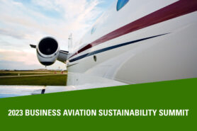 2023 Business Aviation Sustainability Summit