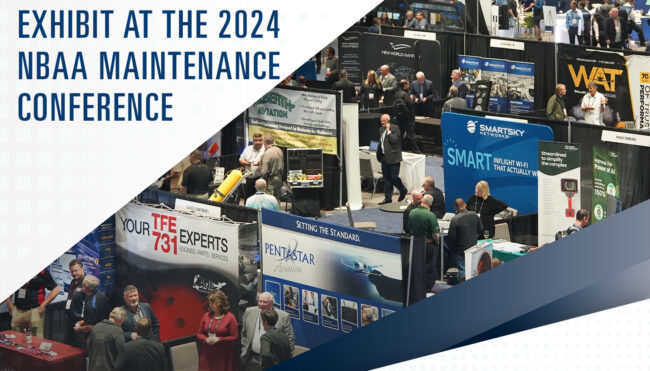 Exhibit at the 2024 NBAA Maintenance Conference