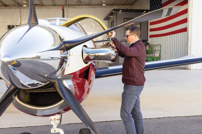 Operational safety is important to Harper. He often shares his knowledge with other members of the TBM Owners and Pilots Association.